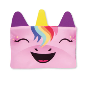 LA PEQUEÑA GALERIA BOLSA DE COLORES CARA UNICORNIO BC5034L