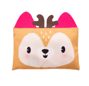 LA PEQUEÑA GALERIA BOLSA DE COLORES CARA VENADO BC8469L