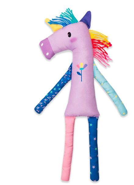 LA PEQUEÑA GALERIA PELUCHE UNICORNIOS ARCOIRIS PEL1772L