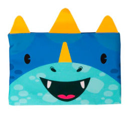 LA PEQUEÑA GALERIA BOLSA DE COLORES CARA DINOSAURIO BC6983L